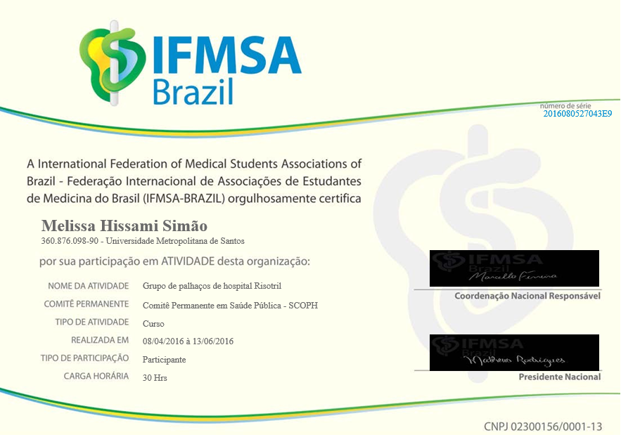 IFMSA risotril