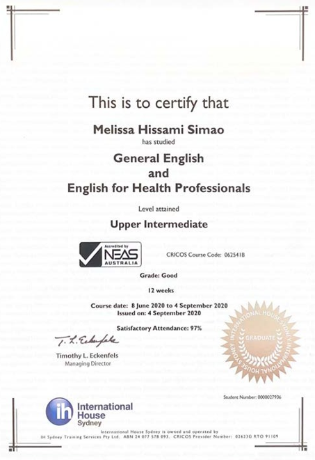 english for health professionals