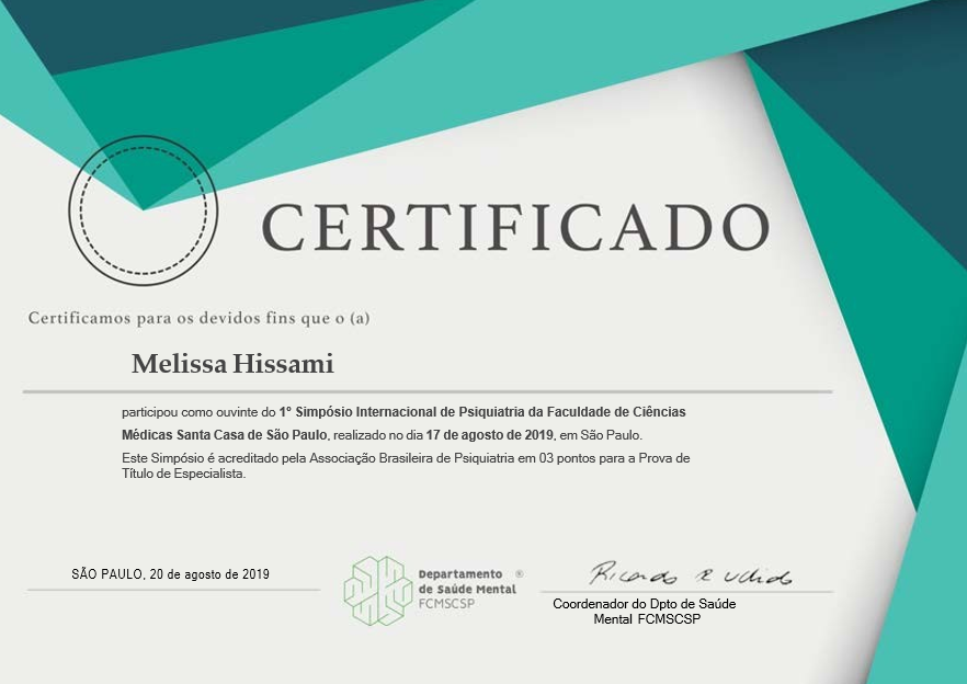 simpósio psiquiatria